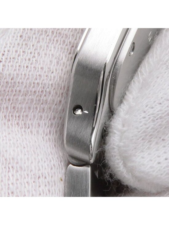 Cartier Santos Galbe SM Watch White Dial Quartz main image 7